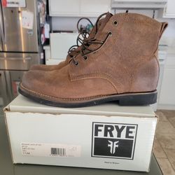 Frye Roland Lace Up Premium Leather Suede Boots Mens Size 11

New!