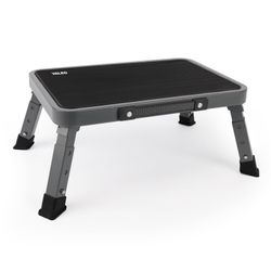 Foldable Adjustable Stool with Non Slip Platform Step Stool Size Length 15", Width 10" New Condition
