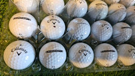 Callaway Supersoft • 24 Golf Balls • $28