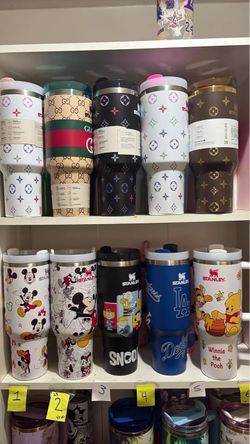Stanley Tumbler Collection – Designer & Character Wraps