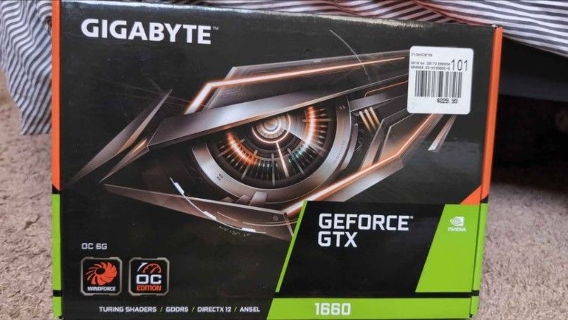 Gigabyte Graphics Card 1660