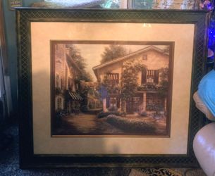 "Boulangerie" framed wall art print by Betsy Brown