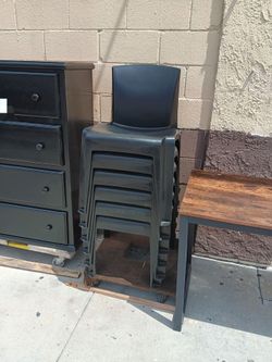 Razorback heavy-duty stackable chairs $10 each