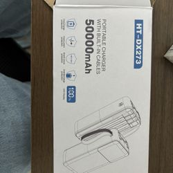 50000mAh Portable Charger With Built In Cables