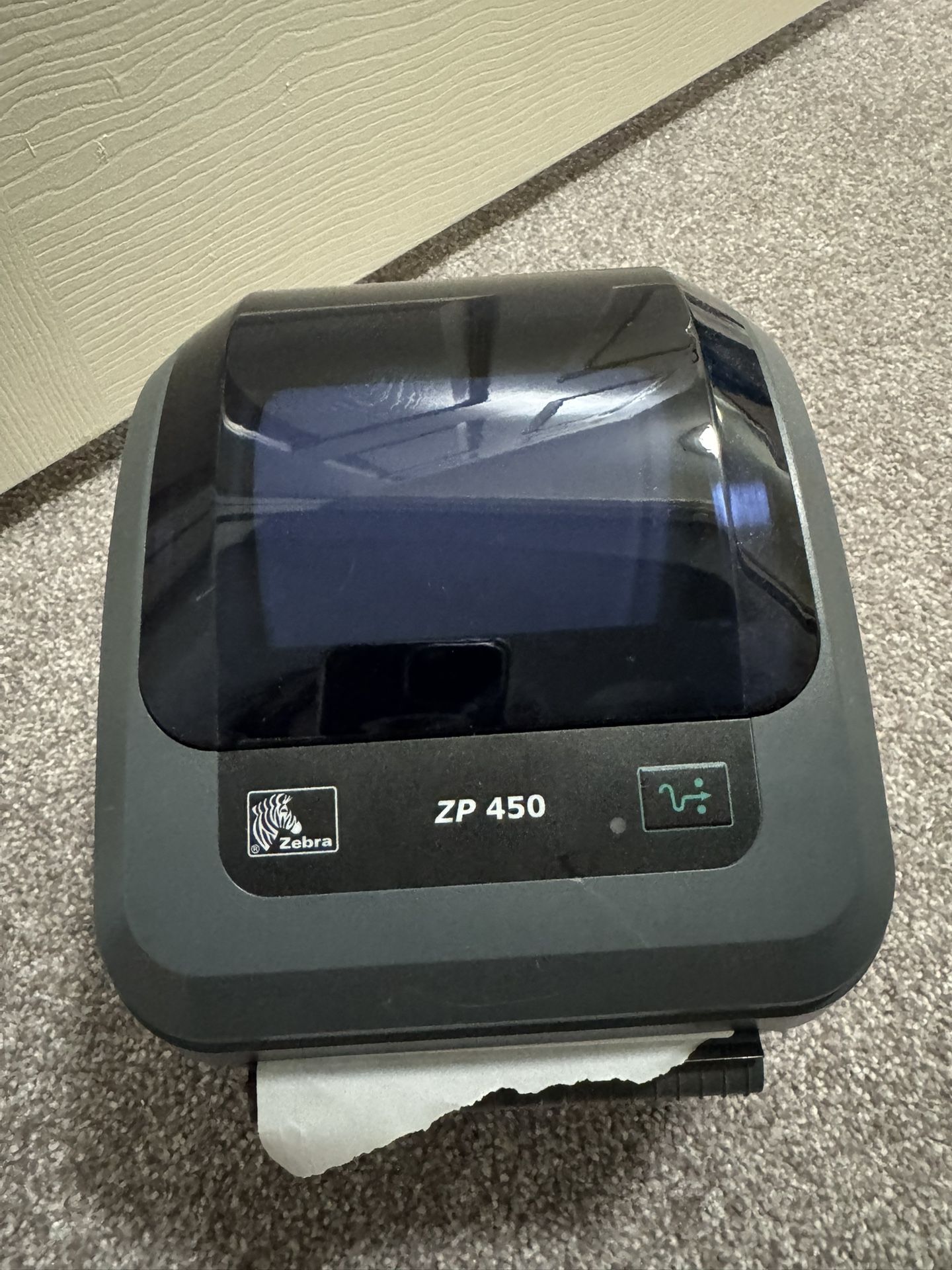 Zebra ZP450 Thermal Monochrome Barcode label printer