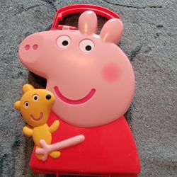 Pepa Pig Toys And Carry Case