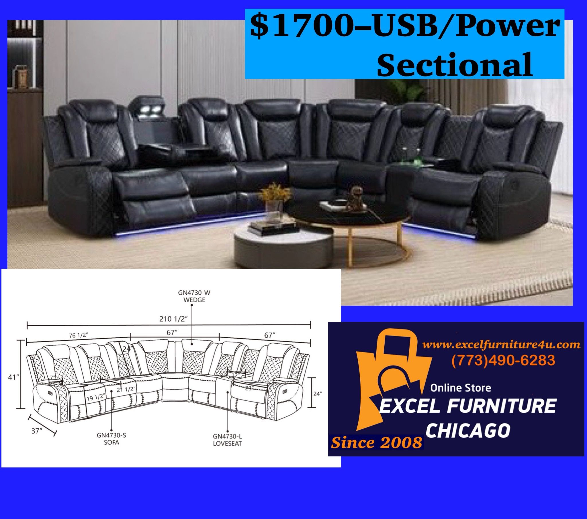 🌼FREE DELIVERY🌼Brand New Sectional Sofa Couch