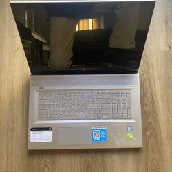 17 Inch HP Envy Laptop With Pentium Core i7 And NVidia GeForce Graphics Card.