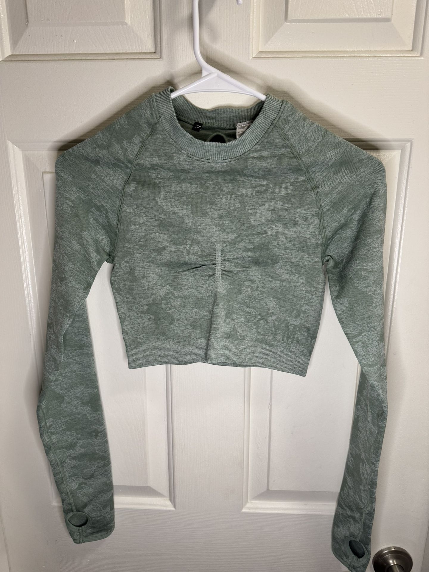 Gymshark Long Sleeve Crop Top $15