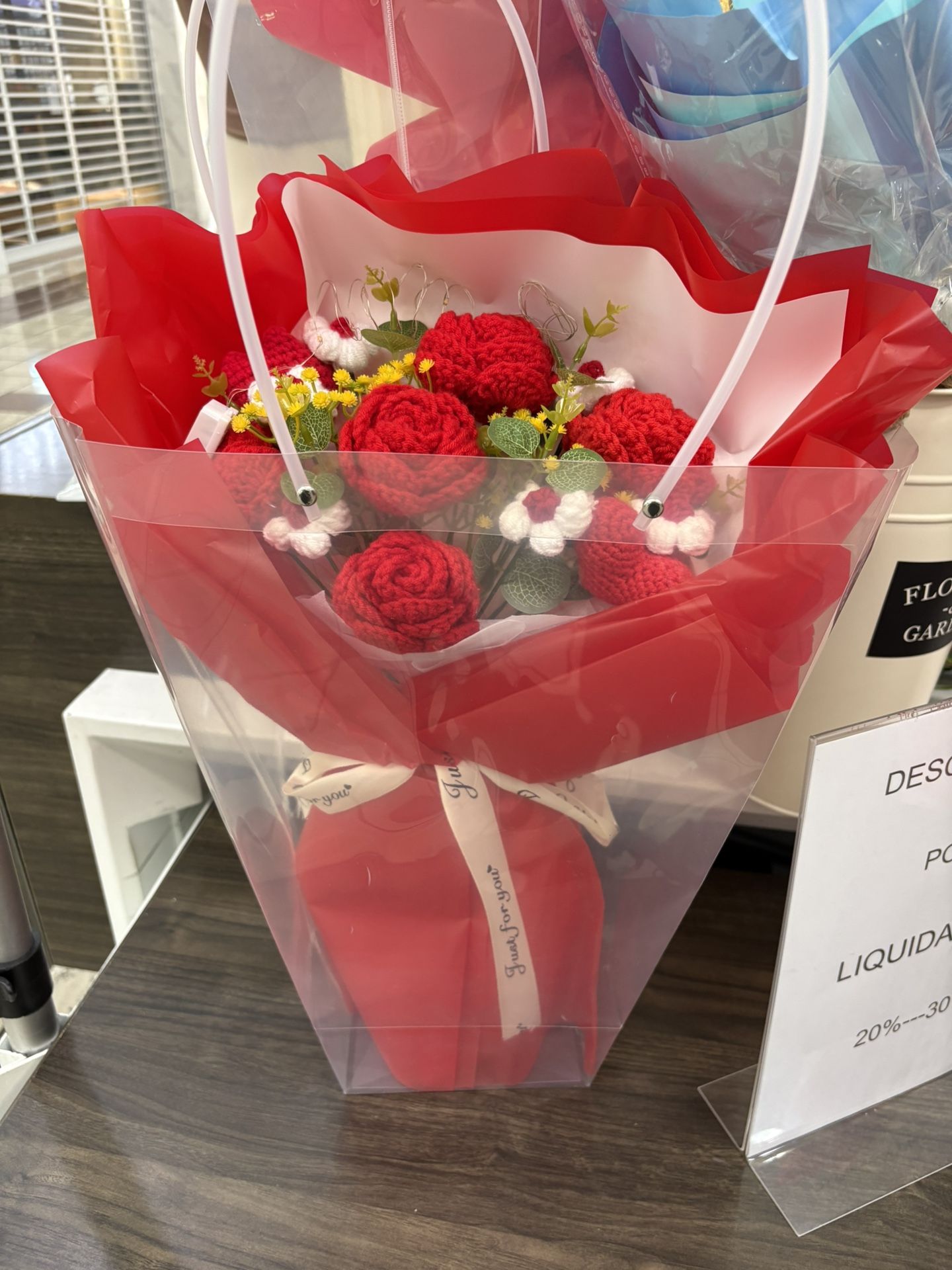 Ramo De Flores Tejidas