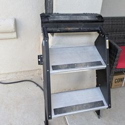 Travel Trailer RV Stairs (Fold In)