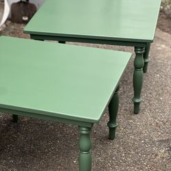 Two Matching Accent Tables 
