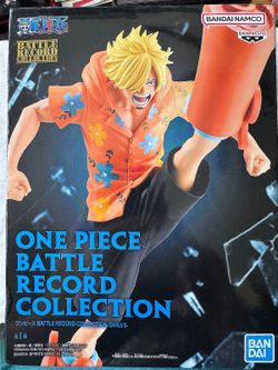 Banpresto One Piece Battle Record Collection Sanji II Figure New in Damaged Box