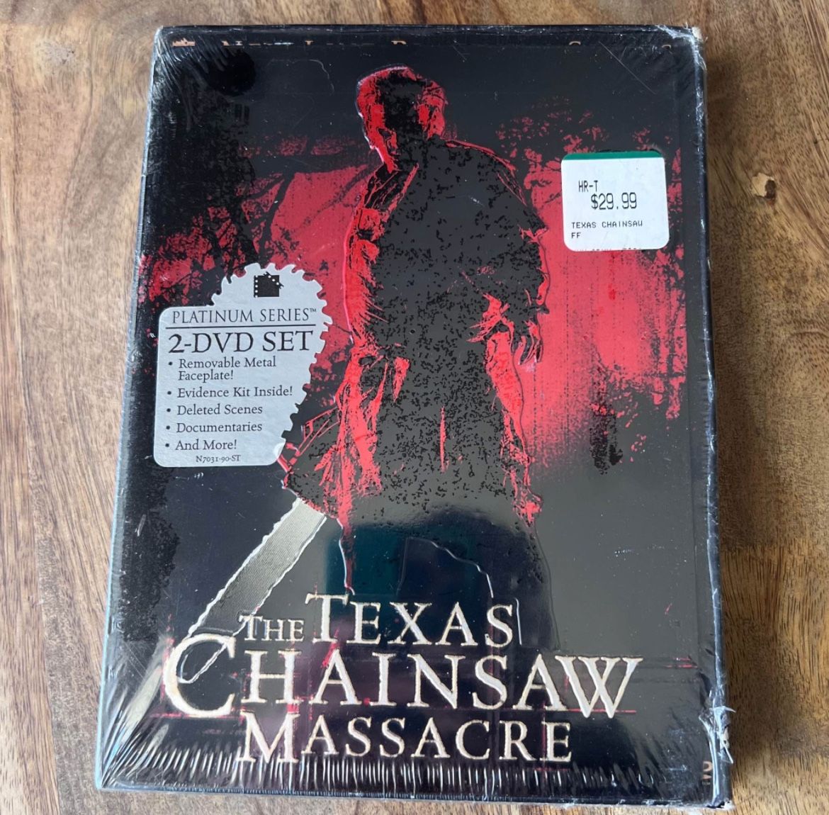 The Texas Chainsaw Massacre Platinum Series 2-DVD Set from 2003 NEW