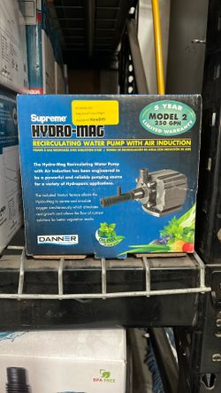 Supreme Hydro 250gph Pump