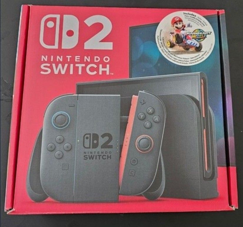 New Nintendo Switch 2 Bundle + Mario KART BUNDLE