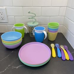 Baby Toddler Kids Cups And Plates 