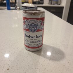 Bud Weiser Metal Can