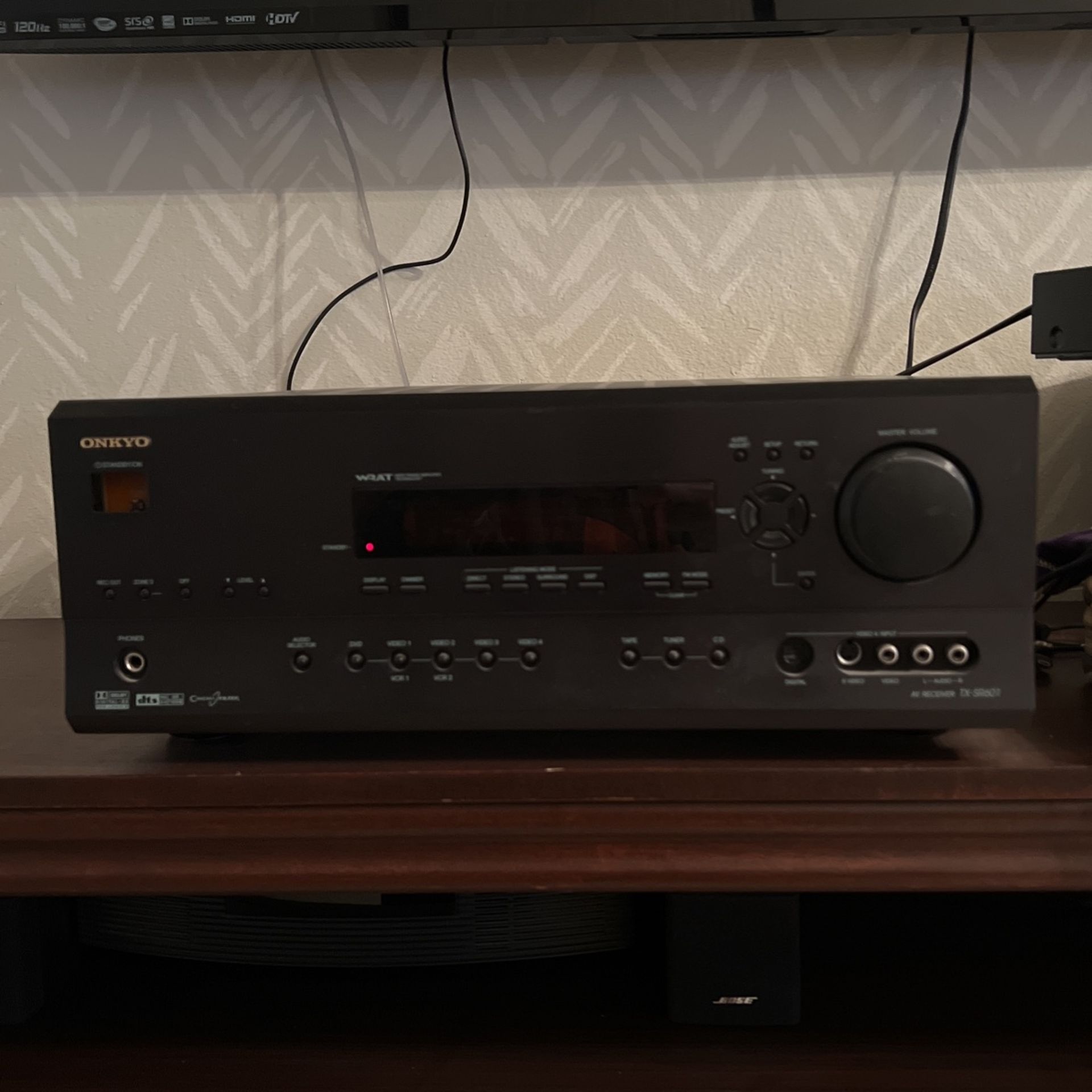 Bose Surround Sound  & Onyko Receiver