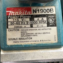 Makita Power Planer N1900D 