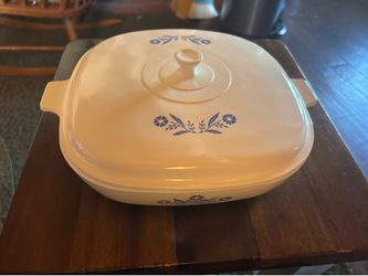 "Vintage Corning Ware Blue Cornflower Casserole Set