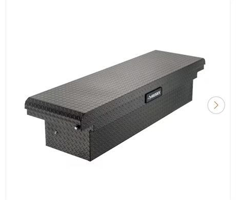 Husky 71in Graphite Aluminum Full Size Low Profile Crossover Truck Tool Box

