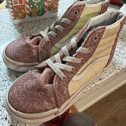 Vans Sparkly Shoes Size 10