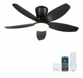 Ceiling Fans with Lights-36 Low Profile Ceiling Fan