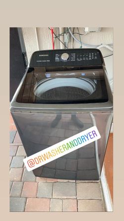 Samsung washer and dryer