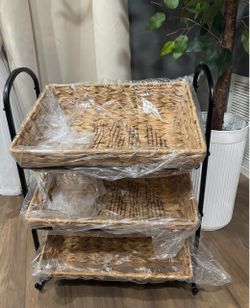 Rattan Wicker Storage Basket