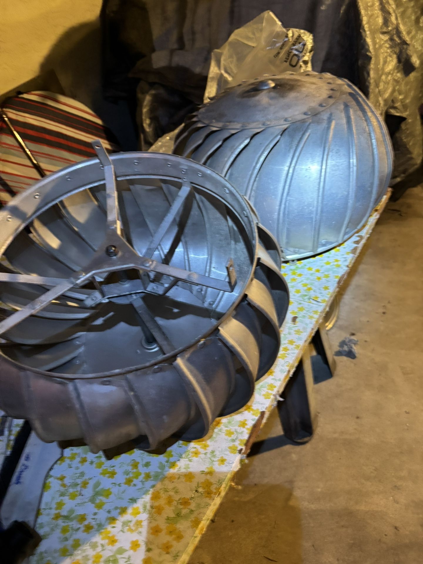 Aluminum Rotating Wind Moving Fans