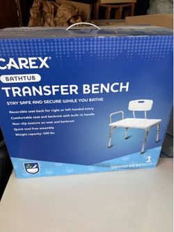CAREX TRANSFER BENCH NEW!