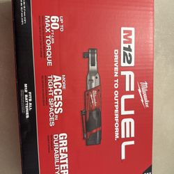 Milwaukee FUEL ratchet 3/8