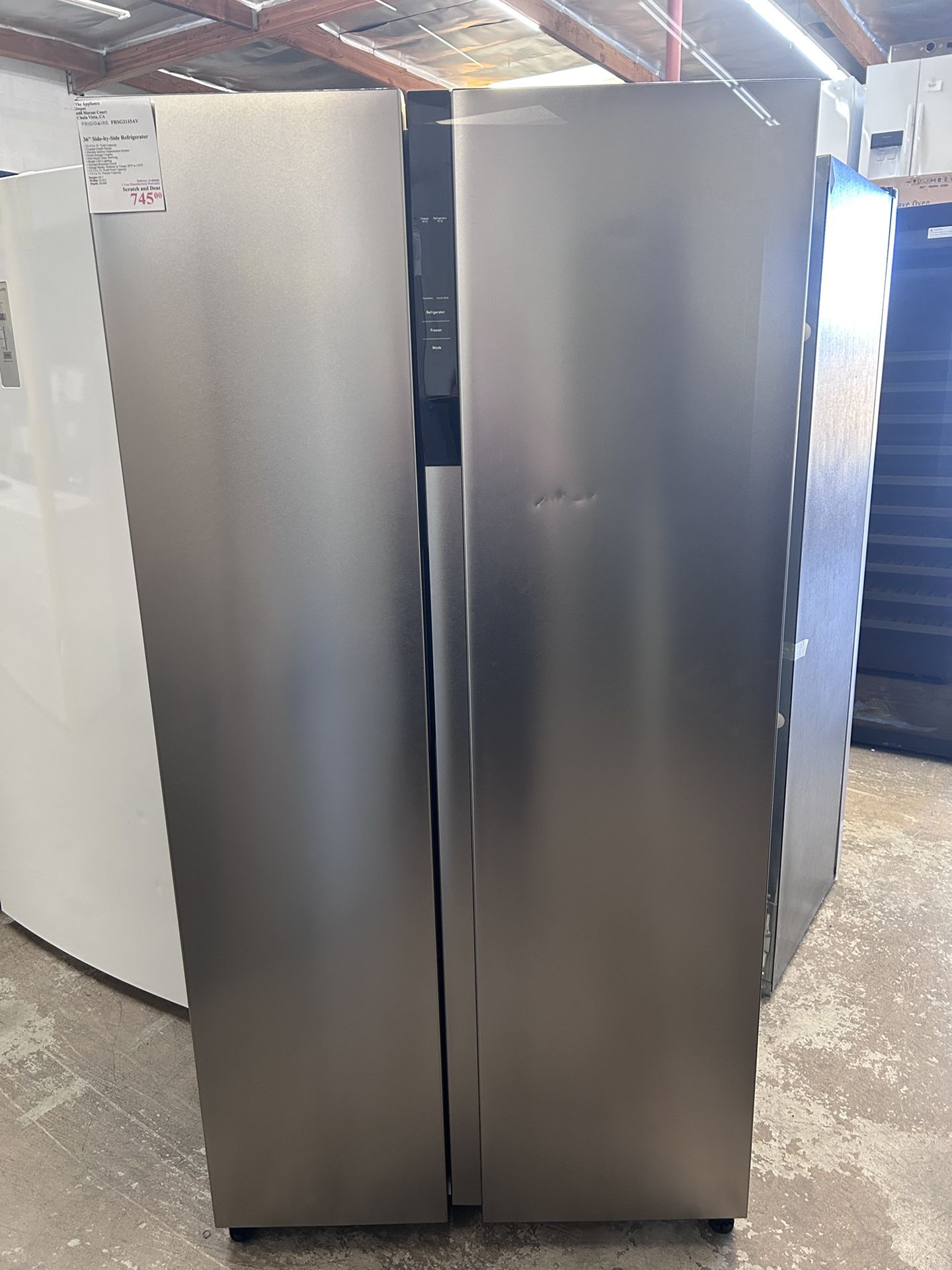 New Frigidaire 21.4 Cu Ft Capacity Counter Depth Refrigerator