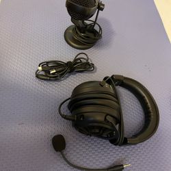 EKSA Gaming Bundle - 7.1 Surround Sound Headset & USB Condenser Mic Price: $50 (OBO)