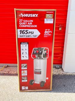 Husky 27gal new air compressor never used