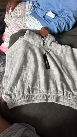 Grey skirt set size 1x