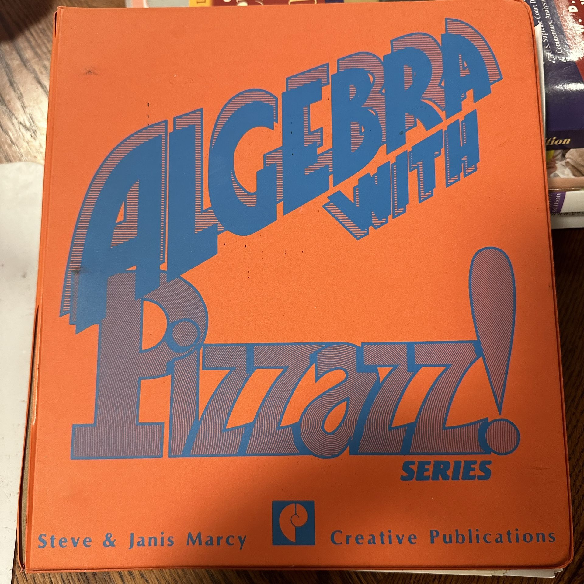 Teach math using Algebra with Pizazz