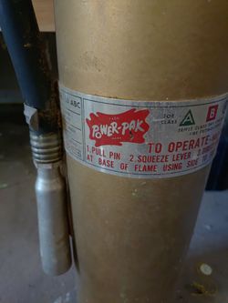 Vintage fire extinguisher