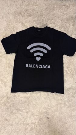 Balenciaga WiFi Logo T-Shirt