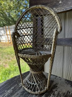 Decorative Wicker Chair