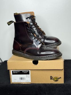 Dr. Martens Winchester II Cherry Red Boots Size 11