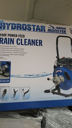 Hydrostar drain cleaner machine like NEW ! 