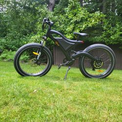 BPM Electric 1500W Full Suspension Fat Tire  Mountain Bike