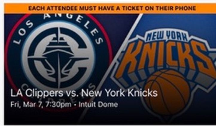 CLIPPERS v KNICKS