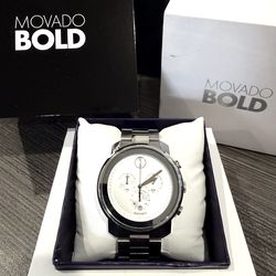 Movado Bold Stainless Steel Mens Watch