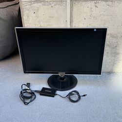 Samsung PX2370 wide screen 23” LCD monitor with LED backlight and stand