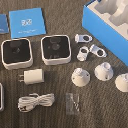 3 Pack Blink Indoor Cameras