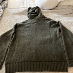 Cozy Green Hooded Sweater