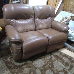 Double Manual Recliner Loveseat